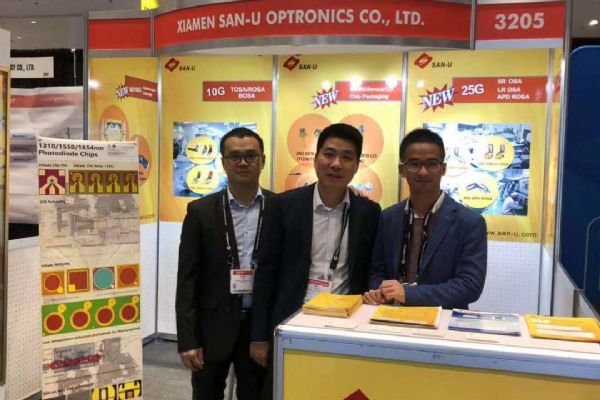 SAN-U Optronics Successfully Exhibited in San Francisco, USA PHOTONICS West 2019